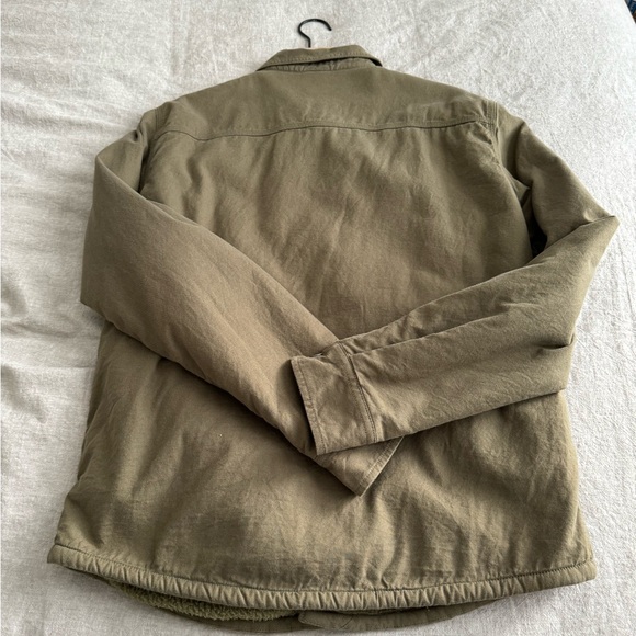 North Face Lined Button Down Jacket (M) - Picture 3 of 3
